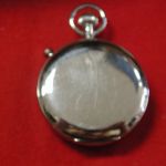 Swiss Minerva 1/10 second Stop watch 50mm 7 Jewels runs well