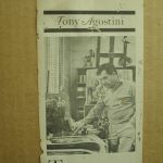 Tony Agostini signed Artists Proof Jazz Quintet lithograph