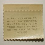 U.S. 1956 Duck Stamp #RW23-HP23 $2 Black Mint NH With Plate #165829 on Top Gr...