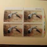 U.S. Duck Stamps Plate Block $10 Snow Goose US Department of The Interior