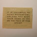 U.S. Stamp Scott #RW16 US Department of Agriculture $2 Migratory Bird Hunting Stamp Gum Skip