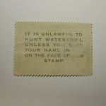 U.S. Stamp Scott #RW21 US Department of Interior $2 Migratory Bird Hunting Stamp Ring-Necked Duck, Small Thin