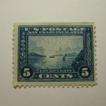 U.S. Scott #399 - 5 Cent Panama Pacific commemorative 1913 Stamp/LH