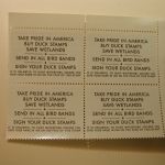 U.S. Duck Stamps Plate Block $12.50 Lesser Scaup US Department of The Interior