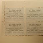 U.S. Duck Stamps Plate Block $7.50 Pintails US Department of The Interior