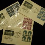 United Nations First Day 1951 and 1952 lot of 10nC1-4 13 15 1,2,5