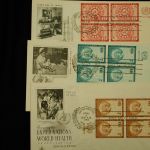 United Nations First Day 1956 lot of 8