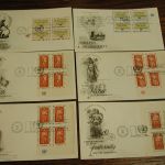 United Nations First Day Covers 1965-1970 All MI Blocks