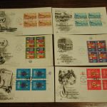 United Nations First Day Covers 1965-1970 All MI Blocks