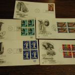 United Nations First Day Mint Blocks 1951-1970 lot of 50 All Cacheted