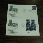 United Nations First Day Mint Blocks 1951-1970 lot of 50 All Cacheted