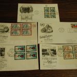 United Nations First Day Mint Blocks 1951-1970 lot of 50 All Cacheted