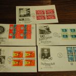United Nations First Day Mint Blocks 1951-1970 lot of 50 All Cacheted