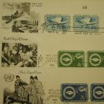 United Nations First Day mint blocks 1955 lot of 8