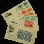 United Nations First Day mint blocks 1957-1959 lot of 26