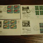 United Nations First Day Mint Blocks 1960-1964 lot of 40 All Cacheted