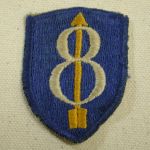 US Army lot of 9 patches 8th-63rd