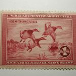 US Department of Interior Scott #RW2 $1 Canvasback Ducks Stamp 1935, MHH