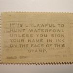 US Department of Interior Scott #RW25 $2 Canada Geese Stamp 1958, LH/Used