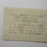 US Department of Interior Scott #RW32** $3 Canvas Backs Duck Stamp 1965, MNH