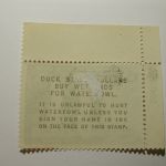 US Department of Interior Scott #RW33 $3 Whistling Swans 1966, MNH Plate Single #169058