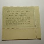 US Department of Interior Scott #RW34 $3 Old Squaws 1967, MNH Plate Single #169457