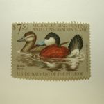 US Department of Interior Scott #RW48 $7.50 Ruddy Ducks 1981, MNH - Migratory Bird Hunting and Conservation Stamp