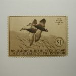 US Department of Interior Scott #RW7 $1 Black Mallards 1940, MNH