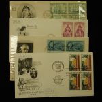 US First Day Covers mixed 1950's and 1960's lot of 50