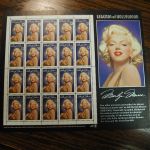 US Scott #2967 -1995 Artist Signed Marilyn Monroe Full Sheet with Cert, NH