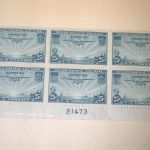 US Scott #C20 – 25c China Clipper Over the Pacific Transpacific Issues #21473 /NH Dist. Gum