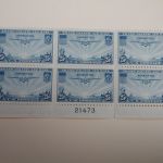 US Scott #C20 – 25c China Clipper Over the Pacific Transpacific Issues #21473 /NH Dist. Gum