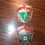 USSR Soviet Union Military Red Army Propaganda Pin badge Tank Troops Armor (2)