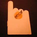 V.I.P Blue Finger New York Worlds fair 1964-65 Chrysler Corporation