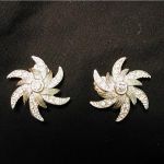 Vintage SARAH COVENTRY - Evening Comet - Brooch & Clip on Earrings Set