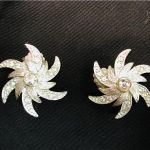 Vintage SARAH COVENTRY - Evening Comet - Brooch & Clip on Earrings Set