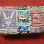 Win the War Matchboxes covered in WW2 Stamps Stuttgart cancel