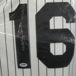 Yankees Whitey Ford #16 Autographed Jersey PSA COA