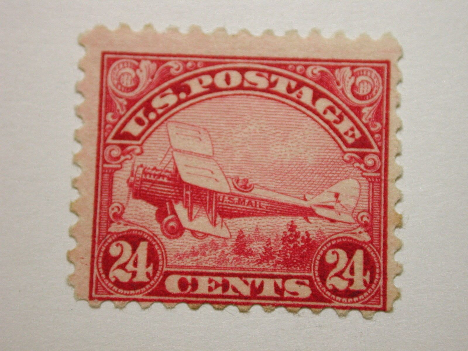 Red White And Blue Postage Stamps For Crafting Airmail 44 Copies