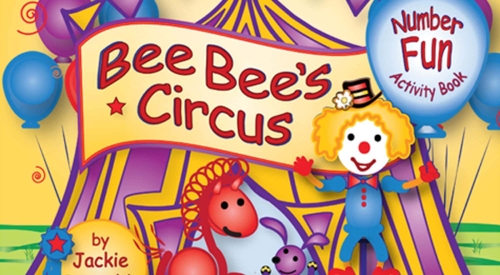 Bee Bee the Clown Number Fun by Jackie Reynolds