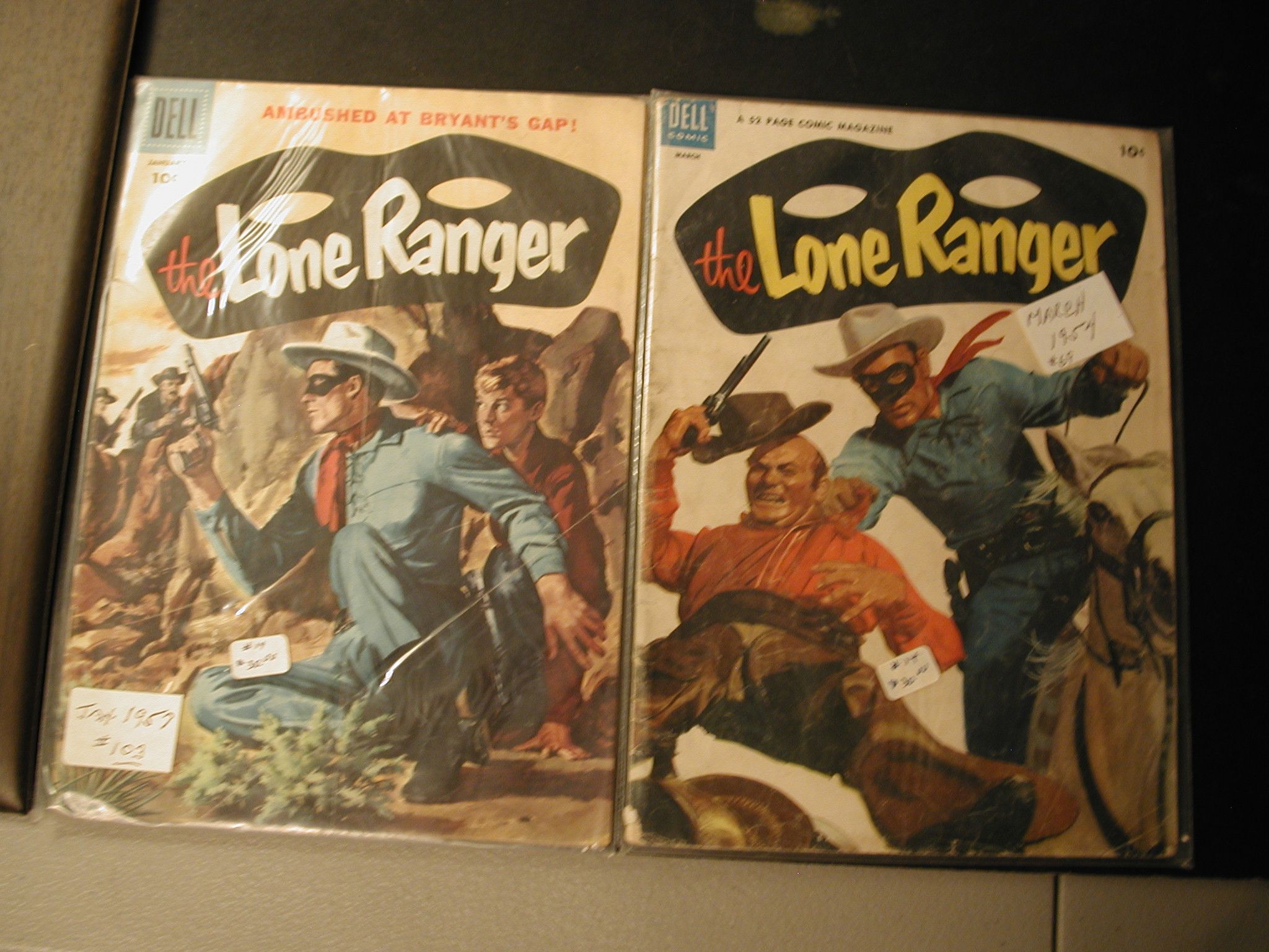 1953-1957 Dell Comics The Lone Ranger Lot of 6 | Bellport Jewelers
