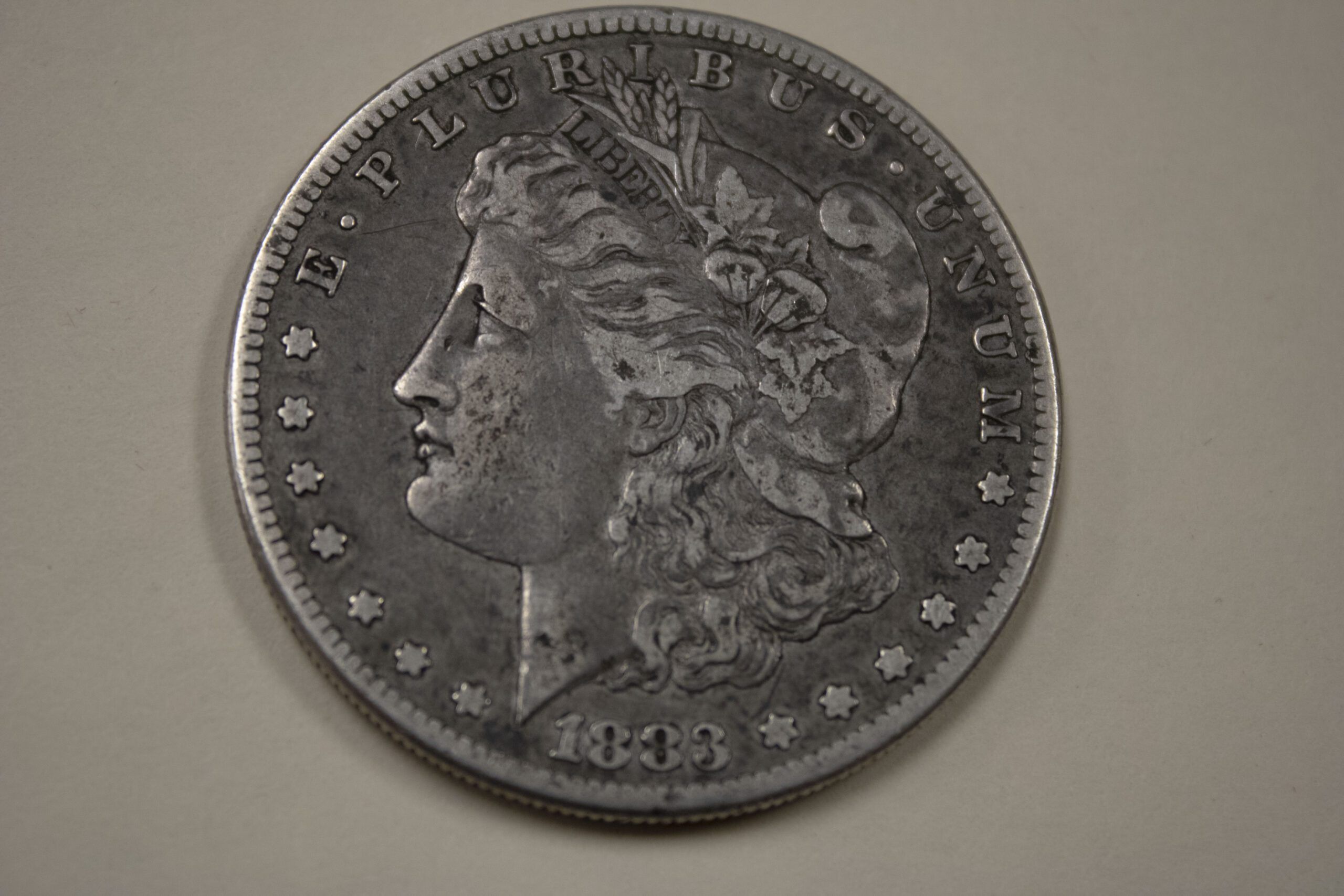 1883 high quality S Morgan Dollar