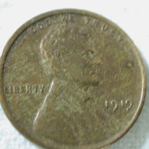 1919 U.S Lincoln Wheat Cent Extra Fine