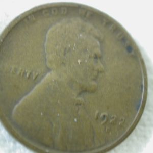 1922-D U.S Lincoln Wheat Cent Type Good