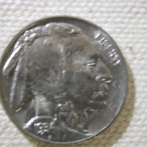 1934 U.S Five Cent Buffalo Nickel Uncirculated +
