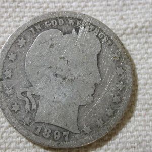 1897-S U.S Barber Quarter Good