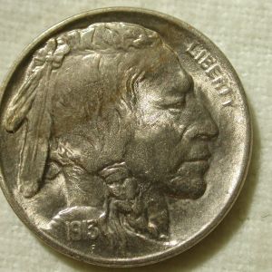 1913 Buffalo Nickel lusterous uncirculated