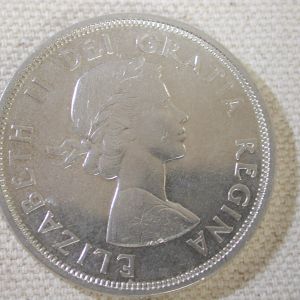 1964 Canada Dollar Select Uncirculated blazing white