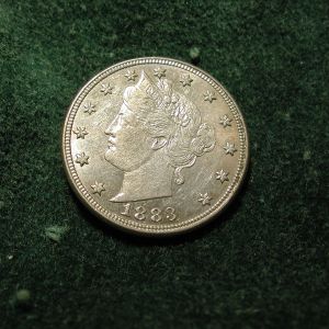 1883 N/C U.S Liberty Nickel Uncirculated Choice