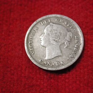 1888 Canada 5 Cent Very Fine